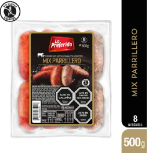 mix parrillero 500g angus